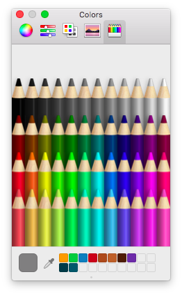 OS X Color Picker