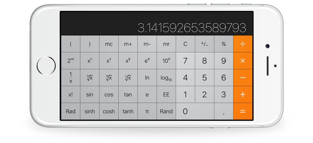 Calculator Landscape