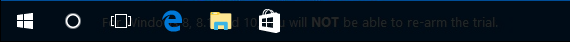 Windows 10 Task Bar