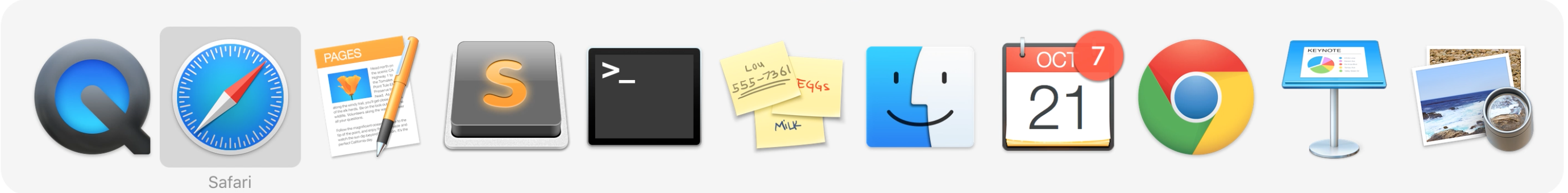 OSX Task Switcher 1